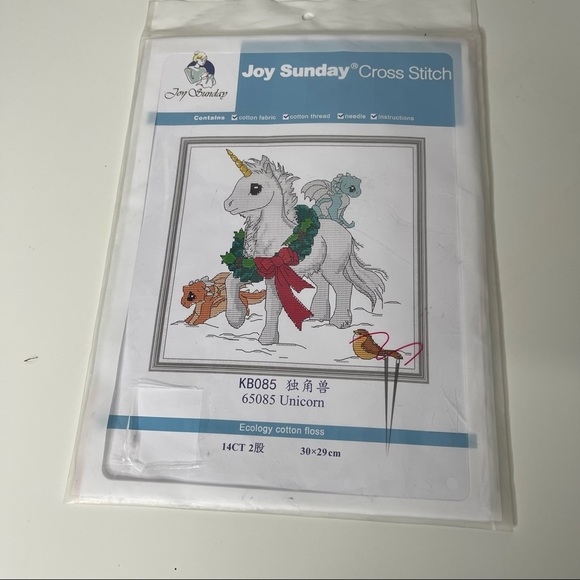 Joy Sunday cross stitch - Picture 1 of 7